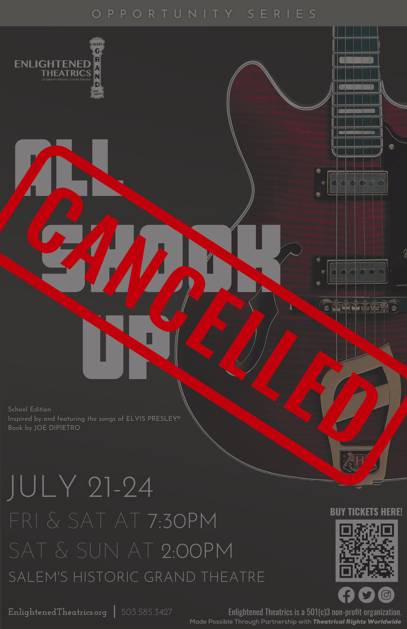 cancelled All Shook Up poster